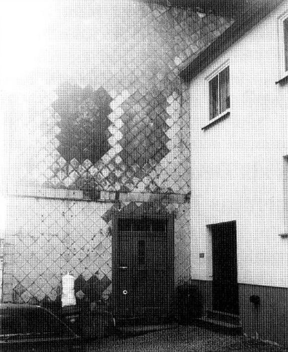 Entrance to the front house