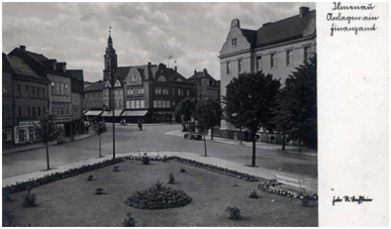 Postkarte des Berliner Warenhauses 