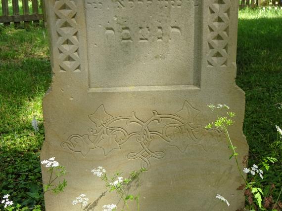 Detail of a tombstone