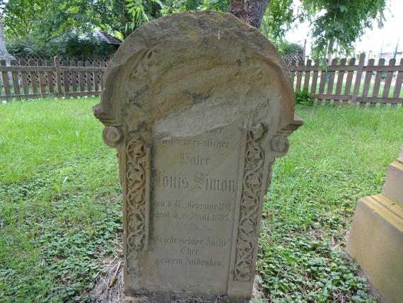 Old tombstone