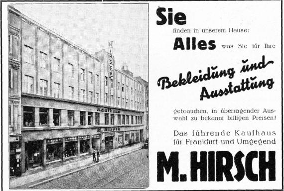 Store row of the former department store, directly on the streetcar line that ran through the former Government Street