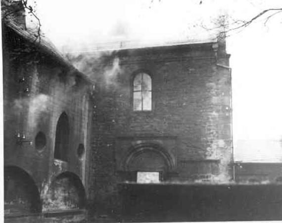 Destruction of the Worms synagogue