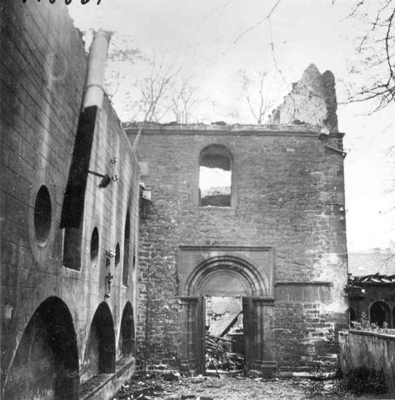 Zerstörung der Wormser Synagoge 10.11.1938