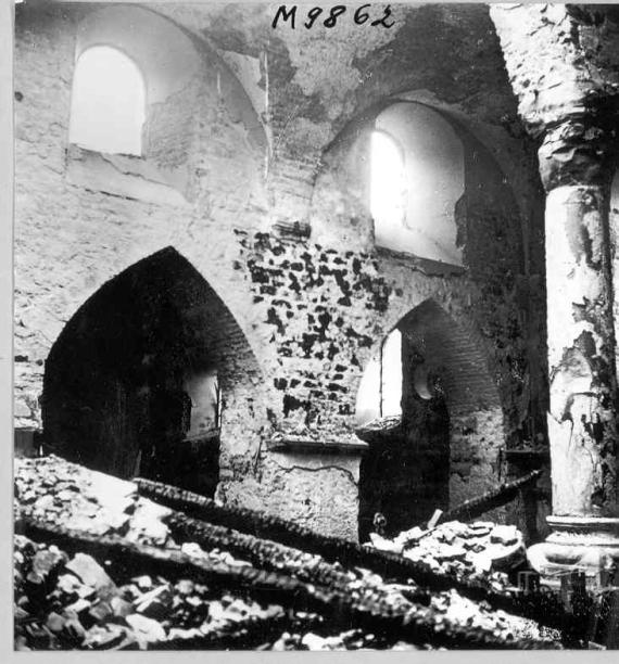 Destruction of the Worms synagogue