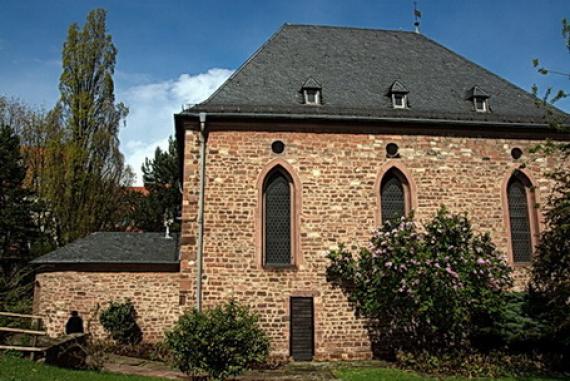 Synagoge Ansicht von Süden - links Raschi Jeschiwa - 2012