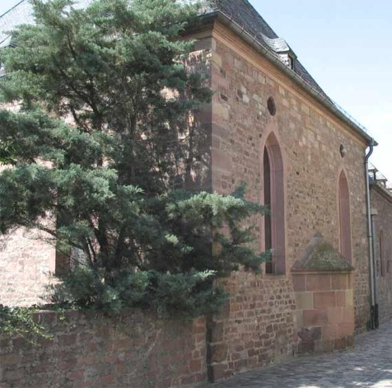 Synagogue east side with apse