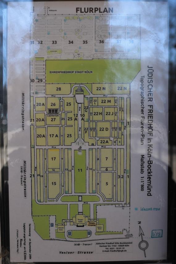 Topographischer Fluren-Plan