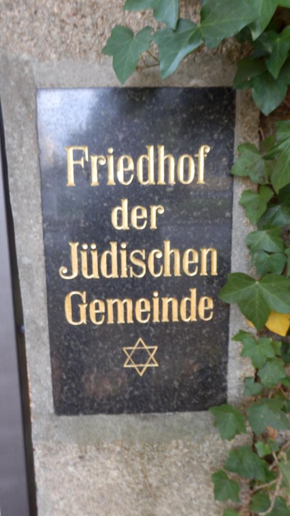 Eingang Jüdischer Friedhof Görlitz