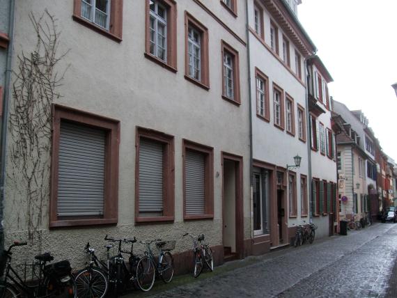 Old building on the street