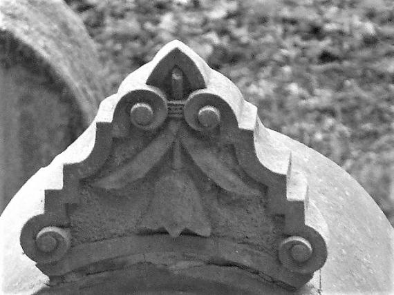 Grabstein, Detail