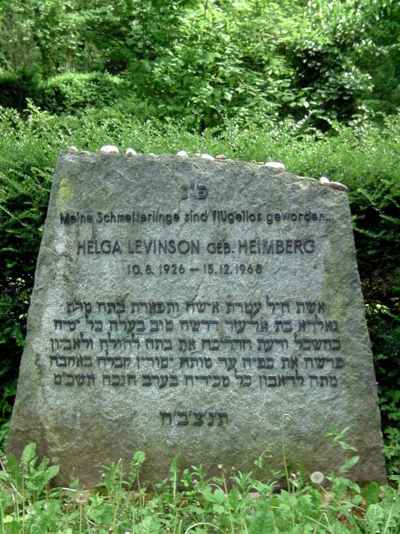 Grabanlage für Helga Levinson, geborene Heimberg