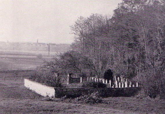 Cemetery with wall