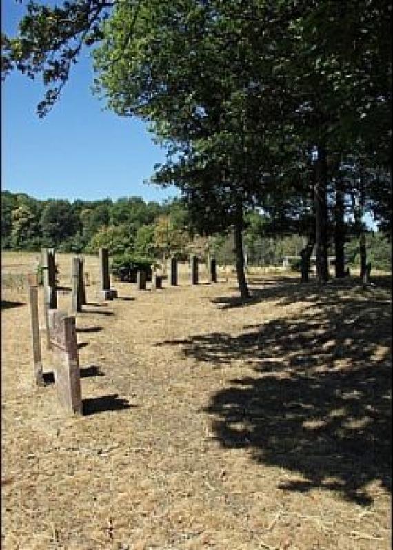 Auf dem Friedhof in Xanten