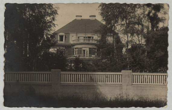 House of the Mann family in Munich, Poschingerstr. 1, ca. 1925