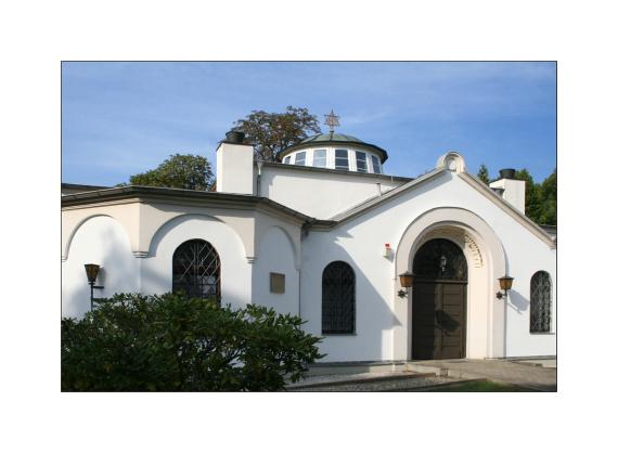 Jüdischer Friedhof Fiedlerstraße - Tahara und gleichzeitig Synagoge bis 2001