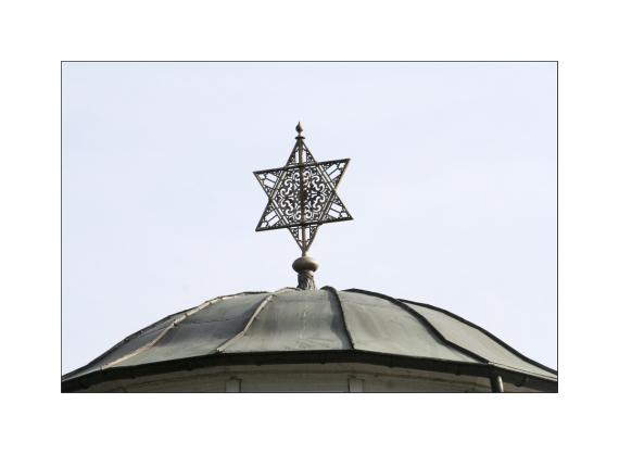 Jüdischer Friedhof Johannstadt - Davidstern der Semper-Synagoge