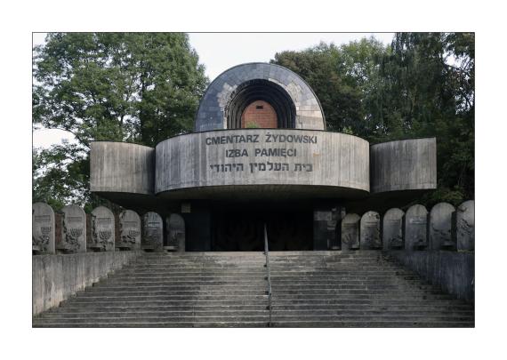 Lublin - Neuer Jüdischer Friedhof - ul. Walecznych - Mausoleum
