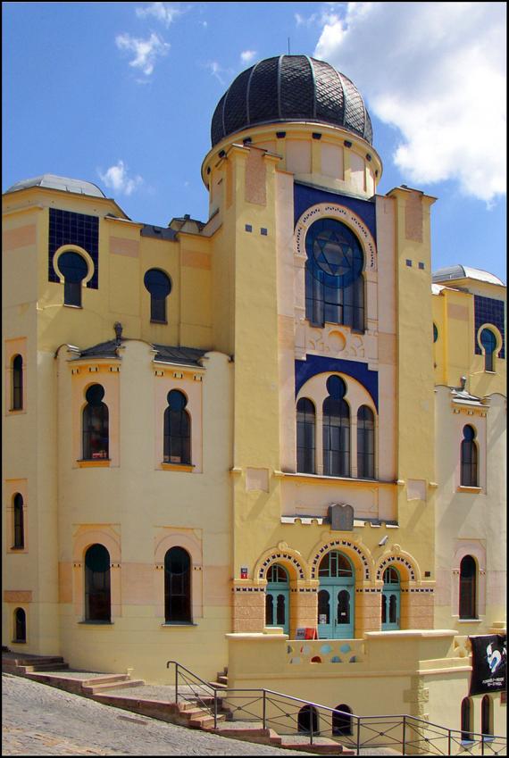 Synagoge in Podmokly /Bodenbach - Decin