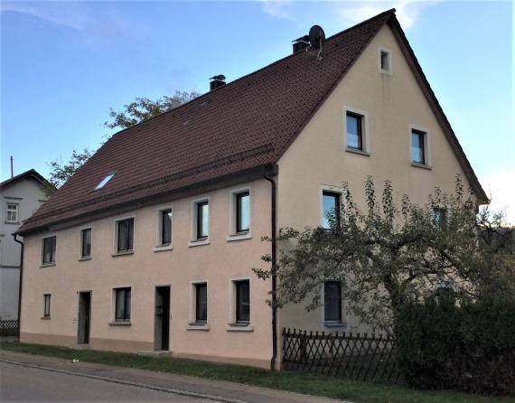 Residence of the Lämmle Kaufmann family and birthplace of Maier Kaufmann at Schillerstraße 12 in Lauchheim