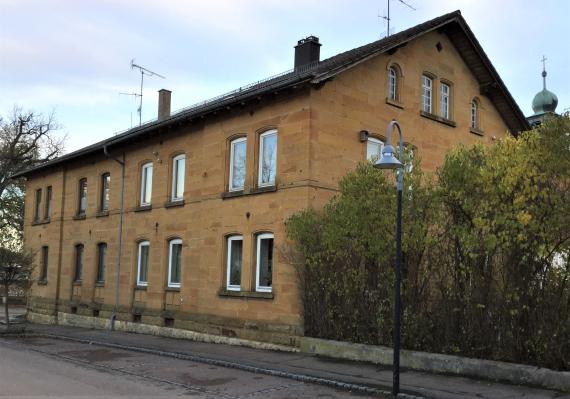 Birthplace and parents' house of Gustel Anna Kaufmann in Lauchheim, Hauptstraße 47