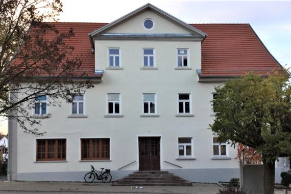 Birthplace of Lina Neuburger in Lauchheim, Hauptstraße 44