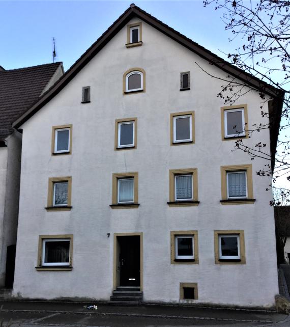 Birthplace of Sidonie Neuburger in Lauchheim, Hauptstraße 7