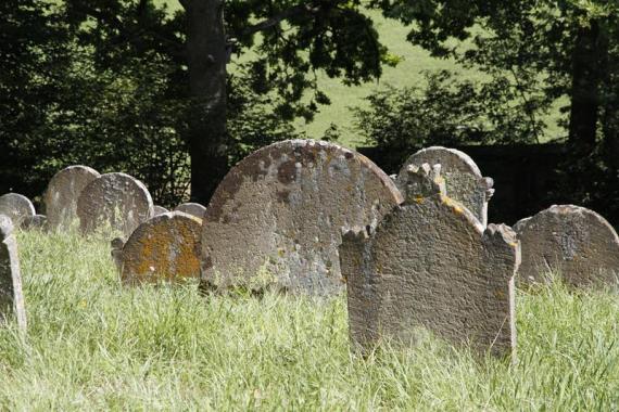 Euerbach Jüdischer Friedhof. ©Judith Bornemann, Westendorf.