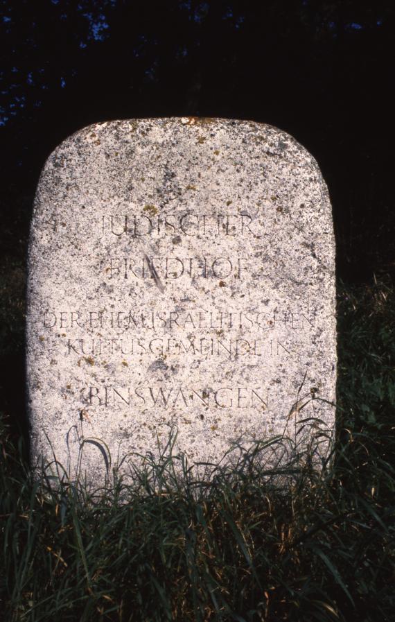 Binswangen Jüdischer Friedhof - HdBG/Kappner