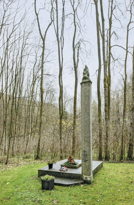 Hubmersberg concentration camp cemetery Brandl