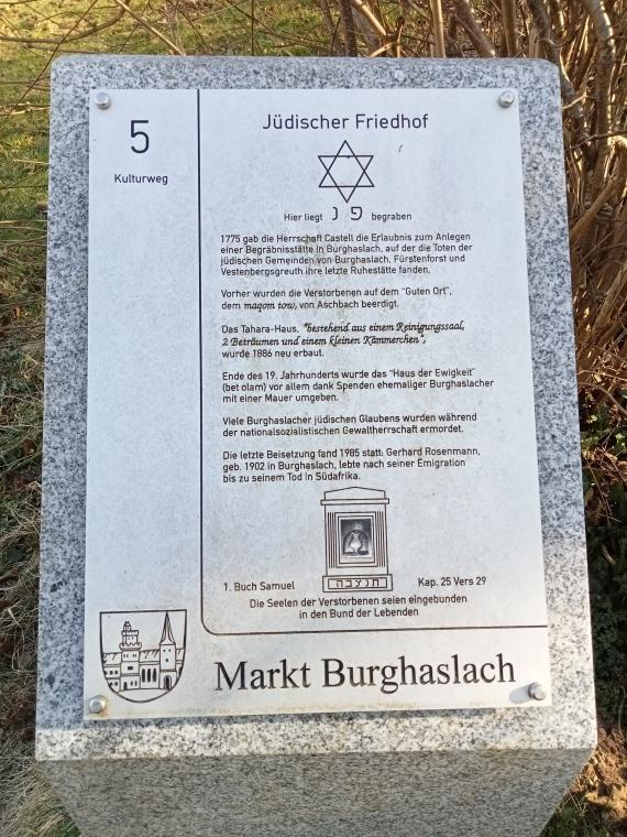 Burghaslach Cemetery Hanke