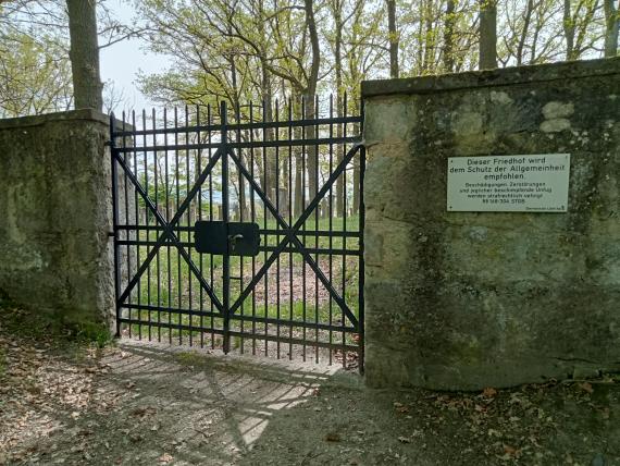 Uehlfeld cemetery Hanke