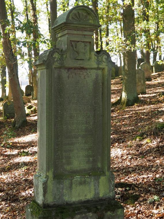 Kleinsteinach Friedhof Grabstein Levi Töllner