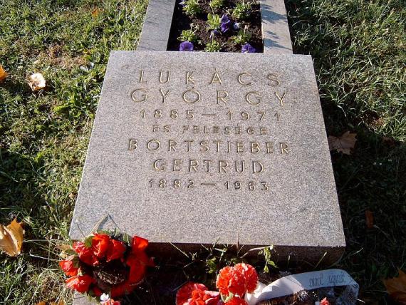 Gravestone with flowers