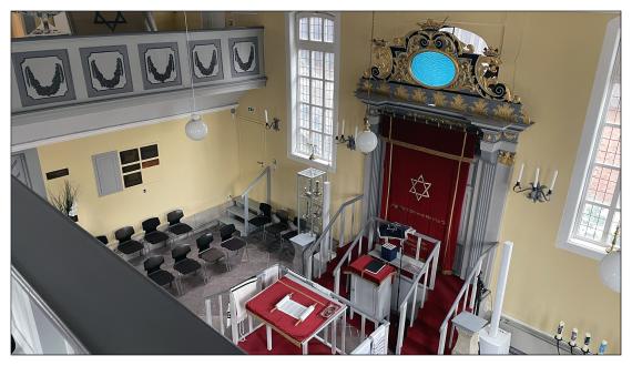 Innenraum Synagoge