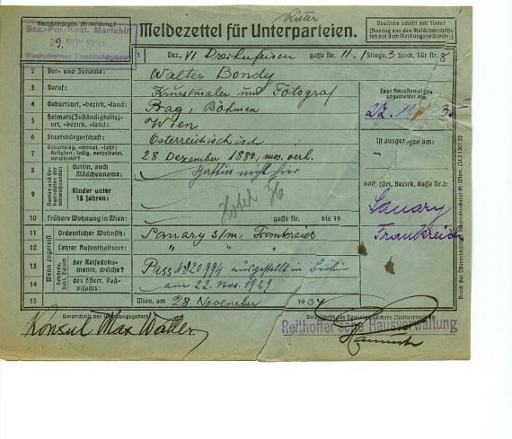 Registration form with text, difficult to read