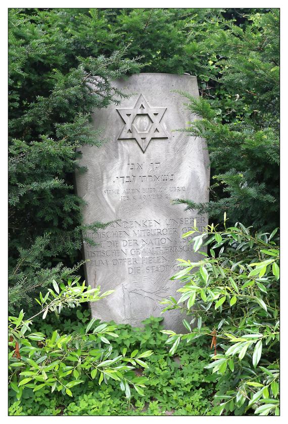 Gedenkstein - Jüdischer Friedhof Goslar