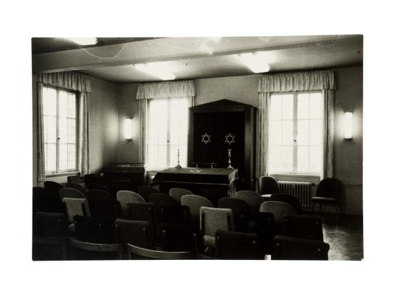 Interior view of the community center