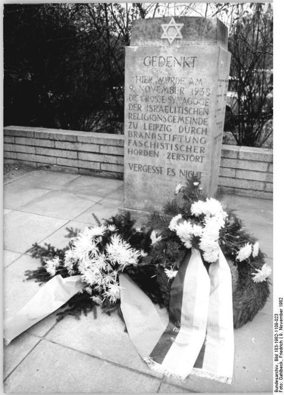 Gedenkstein von 1966 Leipzig