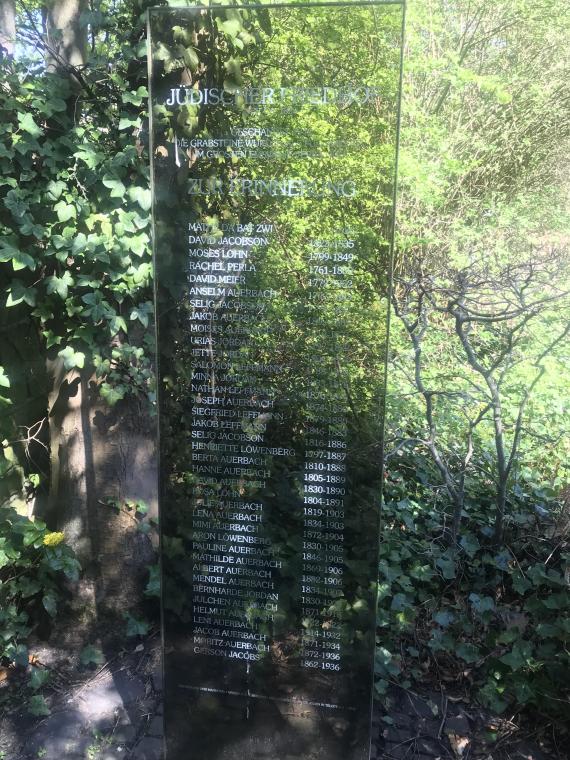 Memorial stele to Jewish citizens of Telgte