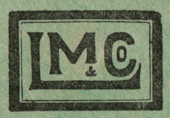 Geschäfts-Briefumschlag " Louis Marx & Co.Kom.-Ges., Berlin SW. 68  Alexandrinenstraße 11  - versandt am 14. Mai 1933  -  Ausschnittvergrößerung Firmenlogo