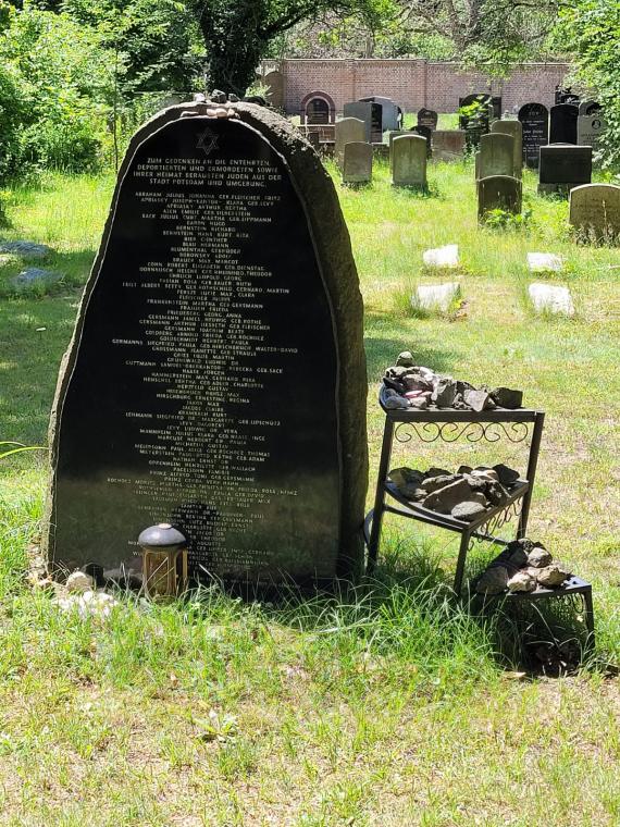 Gedenkstein Potsdamer Opfer des Holocaust