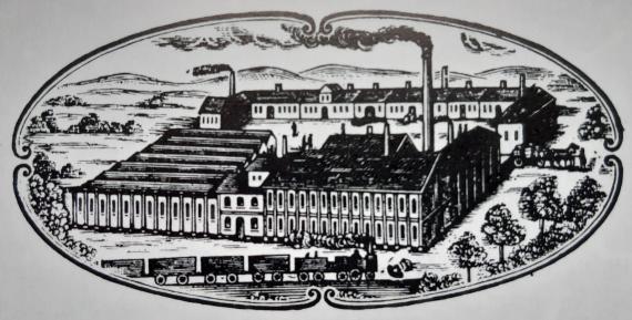 Illustration of the turtle factory in black and white