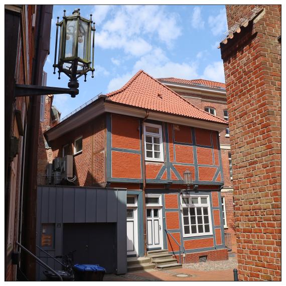 Profanierte Synagoge in Stade