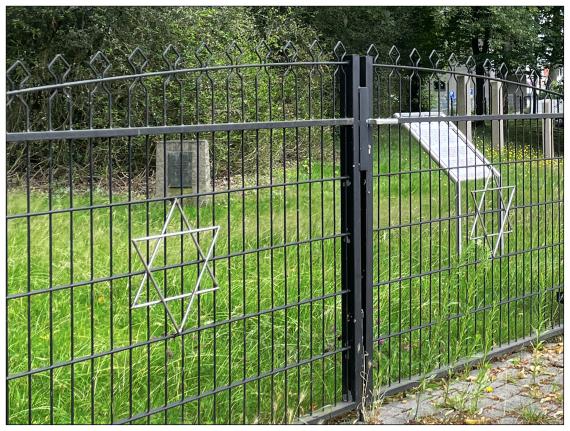 Der jüdische Friedhof in Stade.