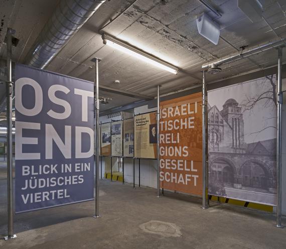 Dauerausstellung "Ostend. Blick in ein jüdisches Viertel"