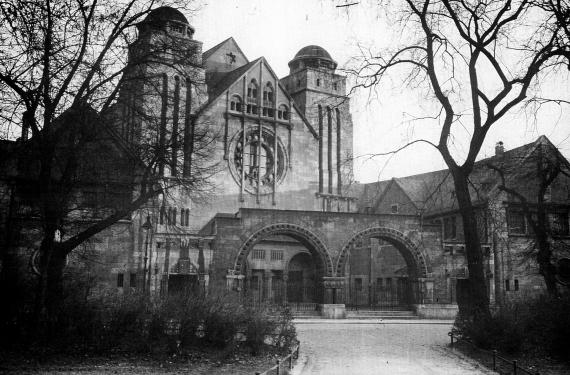 Synagoge Friedberger Anlage, Außenansicht