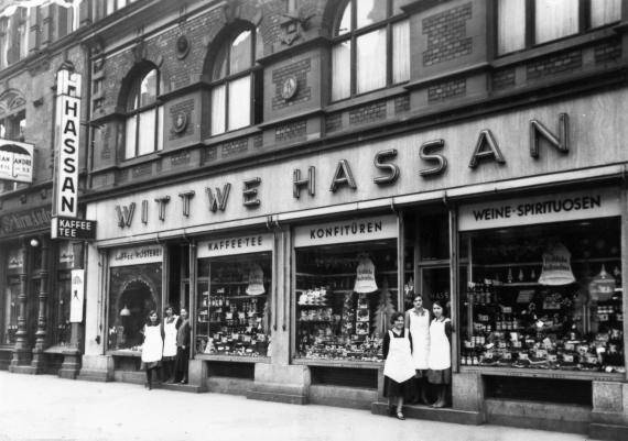 Filiale der Wittwe Hassan auf der Zeil