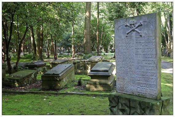 Jüdischer Friedhof Ilandkoppel - Begräbnisstätte der Liberalen Jüdischen Gemeinde zu Hamburg.