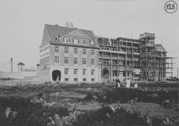 Firmengebäude von Edelmuth & Oppenheim an der Schwedlerstraße