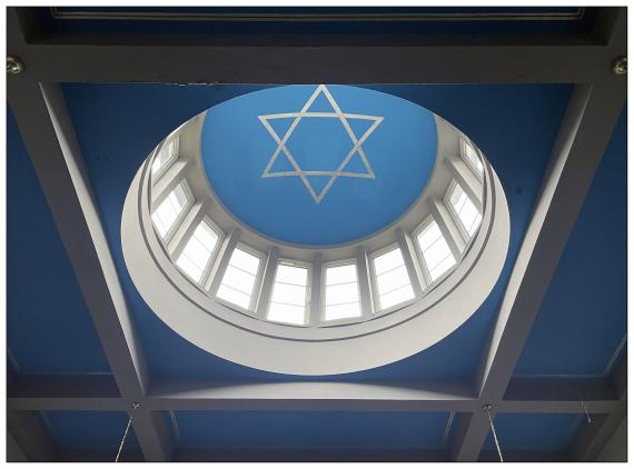 Provisorische Synagoge und Taharahaus